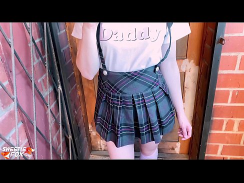 ❤️ Schoolgirl Sucks her dick deeply and fucks instead of classes. ❌ Sluts at us